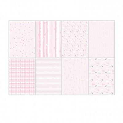 Joy!Crafts Papierset A4 - LWA Pink